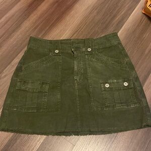 AE cord skirt